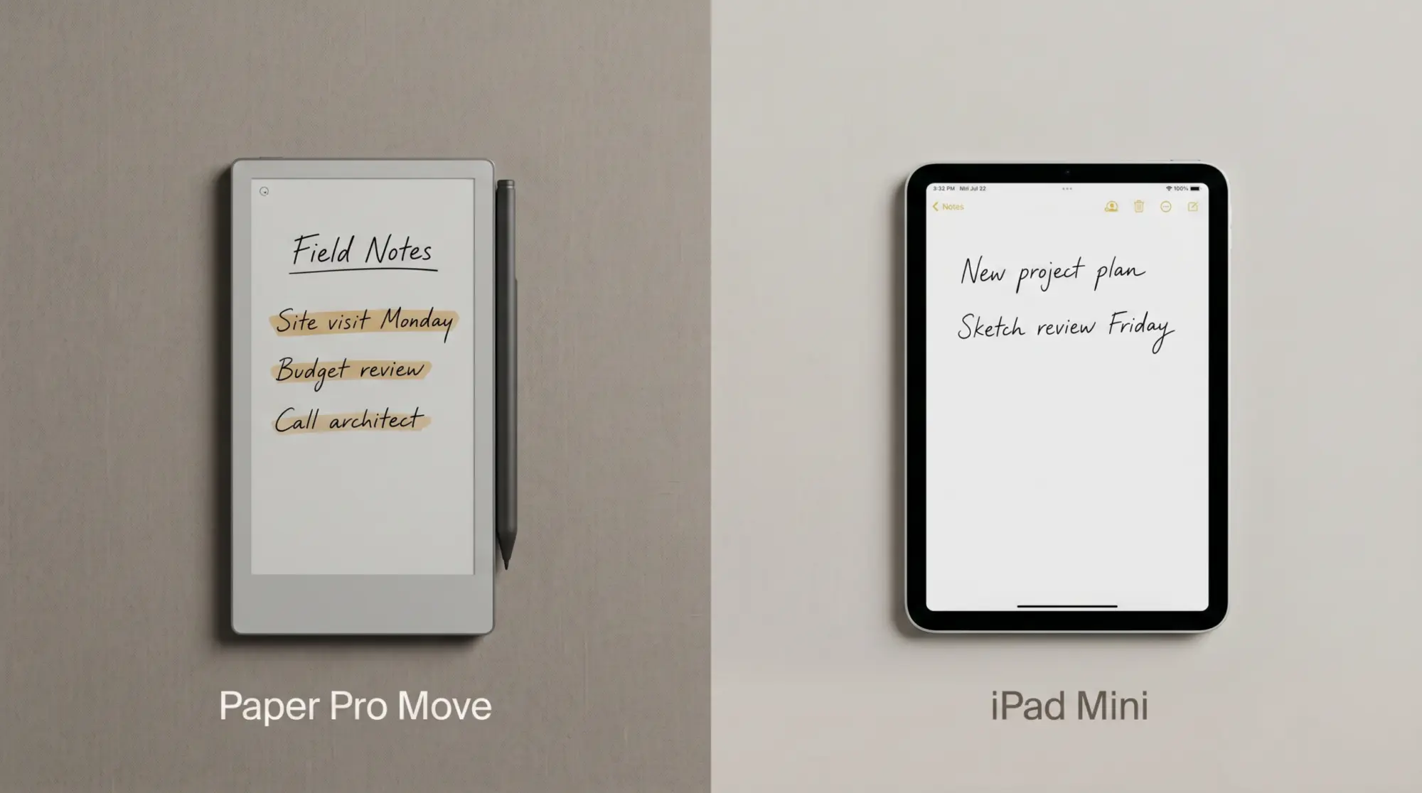 reMarkable Paper Pro Move vs iPad Mini: The 2026 Verdict