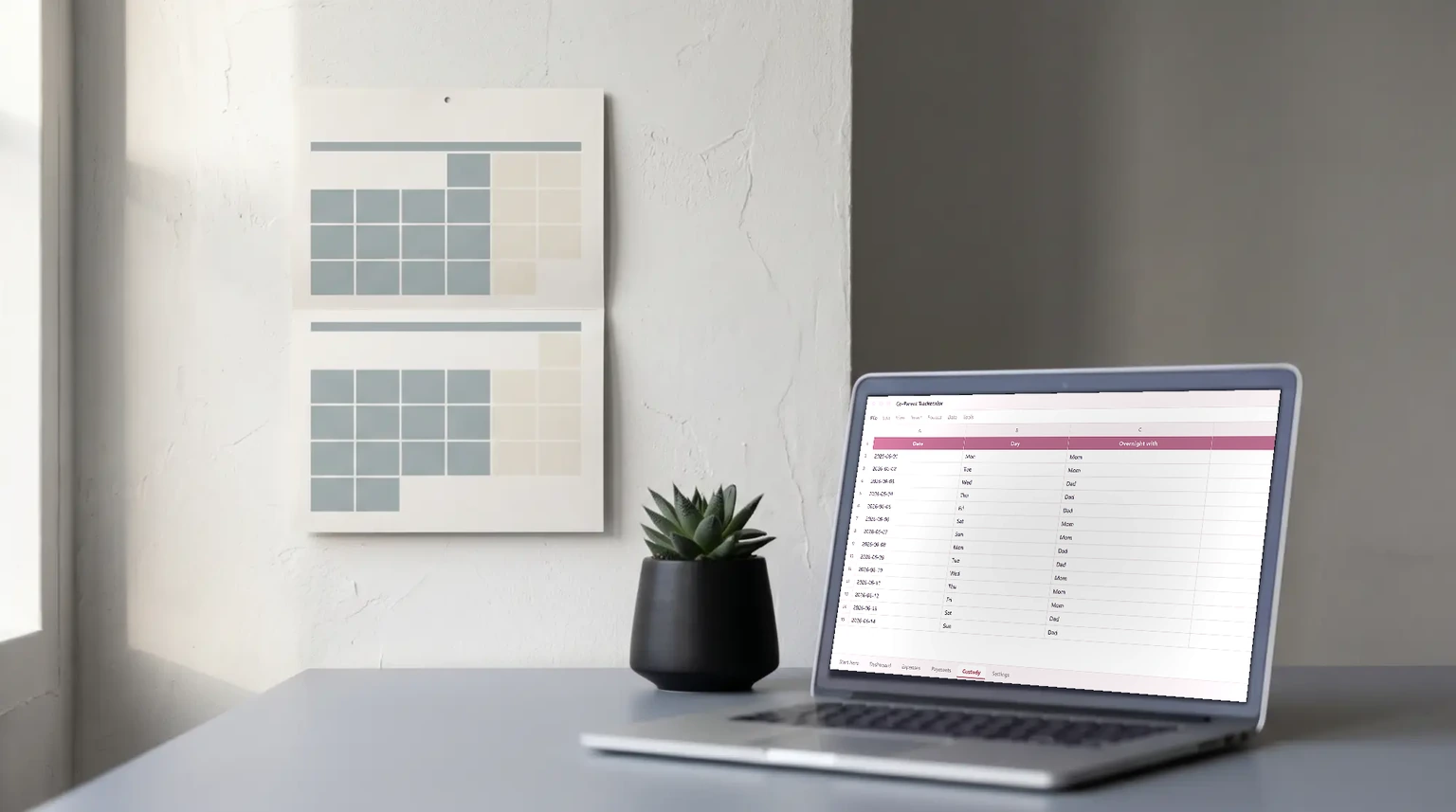 Custody Schedule Template: Patterns That Actually Work