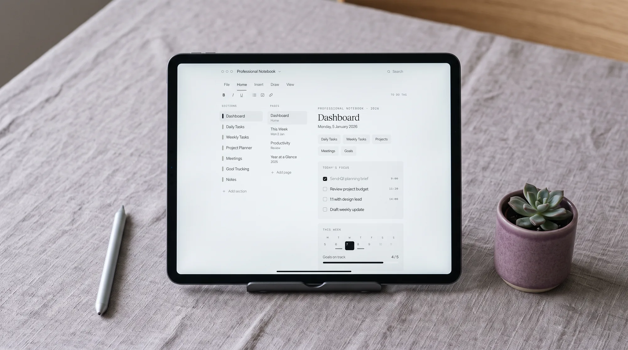 How to Use OneNote for Project Management Without Bloat