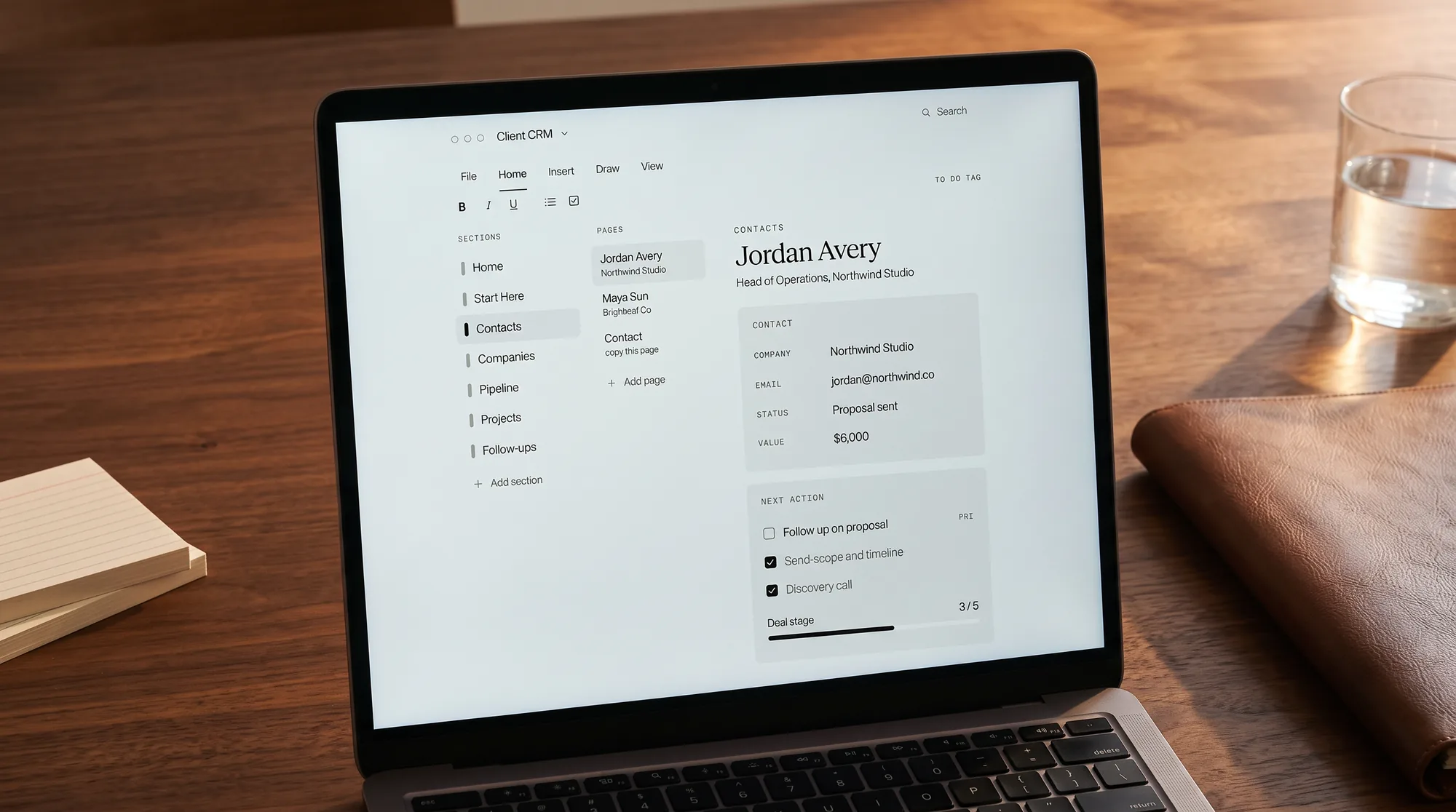 Using OneNote for Sales Management: A Build That Works