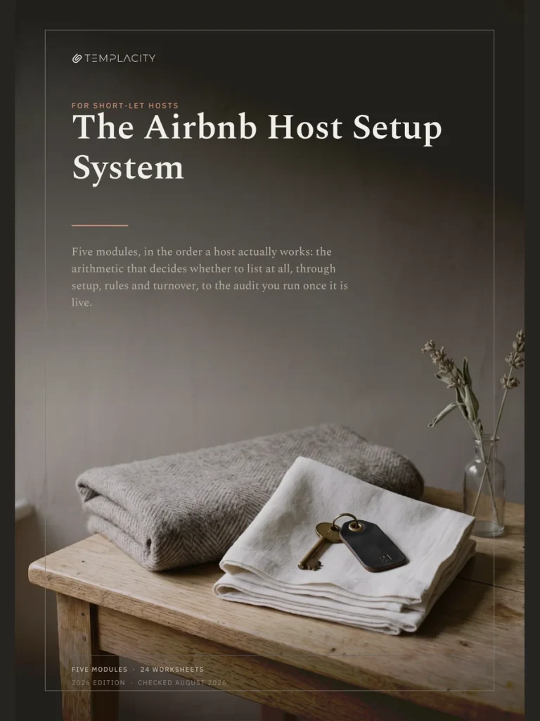 The Airbnb Host Setup System