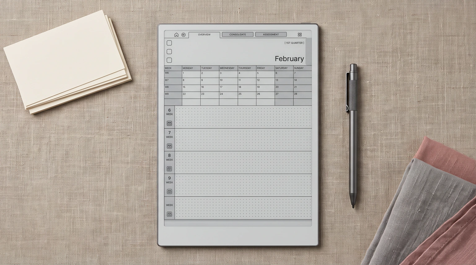 iFLYTEK AINOTE 2 Templates: Custom Pages and PDF Planners