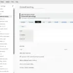 Meeting-Notizen-System in OneNote für Windows, leere Seite Allgemeines Meeting, so wie sie in deinem Download ankommt