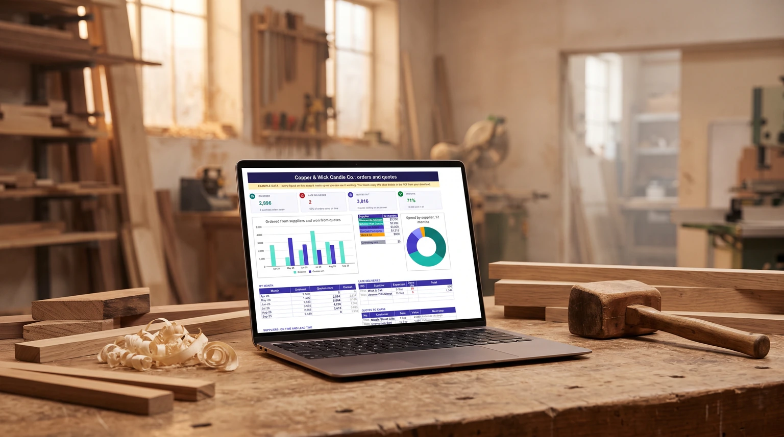 Purchase Order Template Excel: The Log Behind Every PO