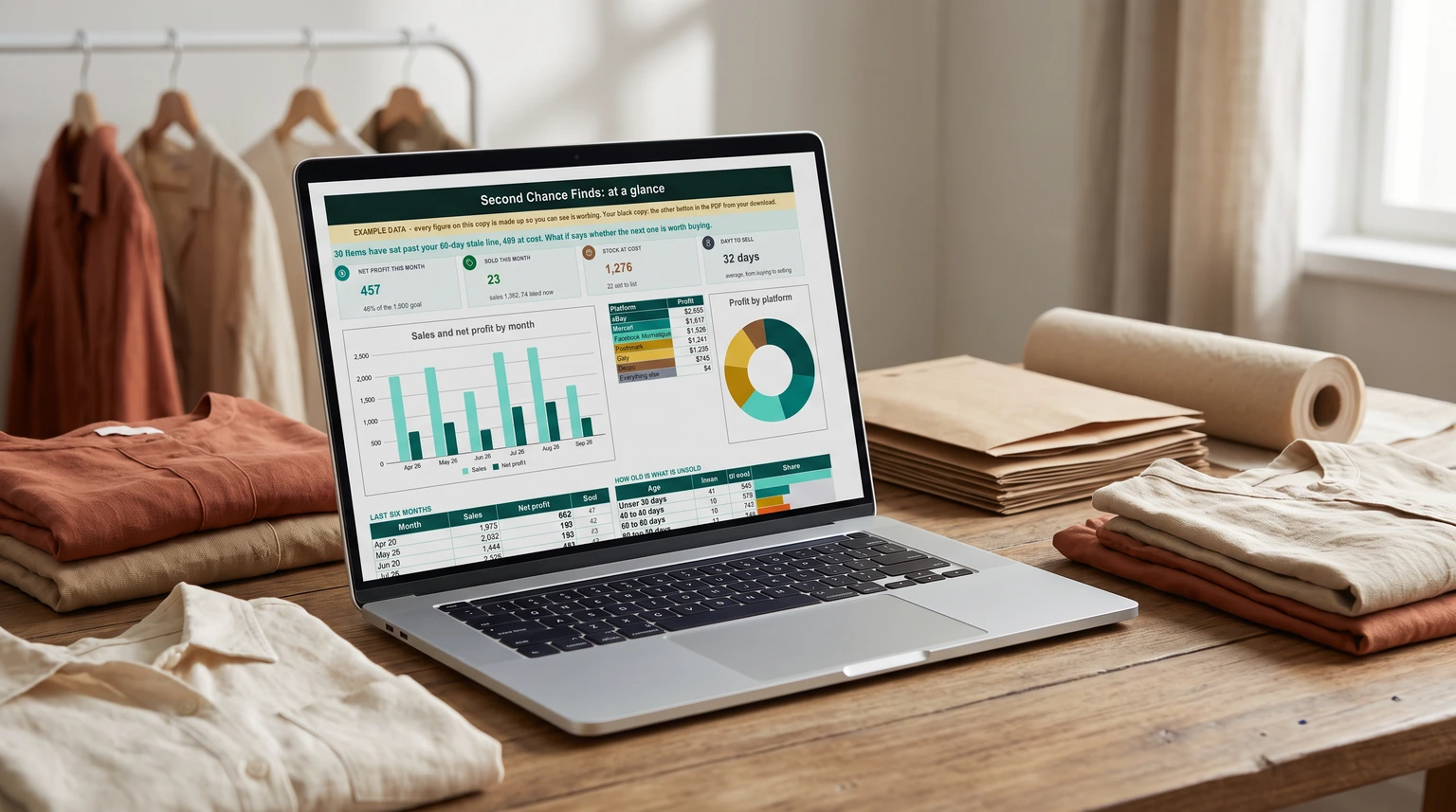 Reselling Spreadsheet: Real Profit After Fees and Shipping